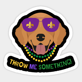 Throw Me Something Sticker